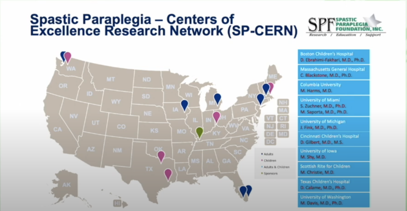 Spastic Paraplegia Foundation – Annual Meeting: Update on translational research in childho...