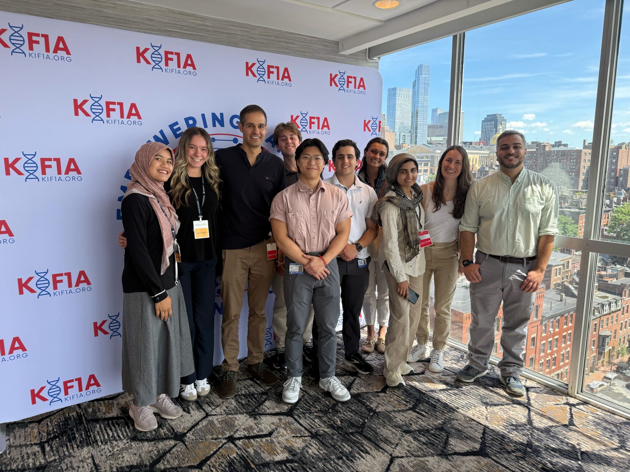 The team supporting and speaking at the KIF1A-related disorder (KAND ...